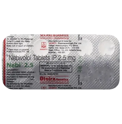 nebi 2.5mg tablet 10's